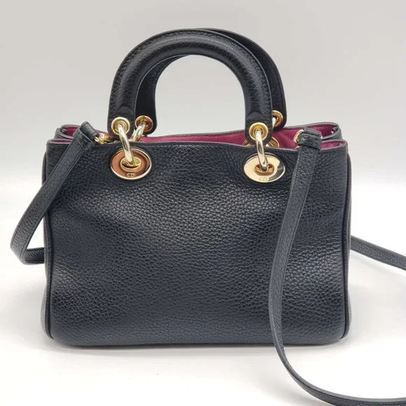 100% Authentic Christian Dior Black Handbag & Crossbody Bag - Picture 2 of 16